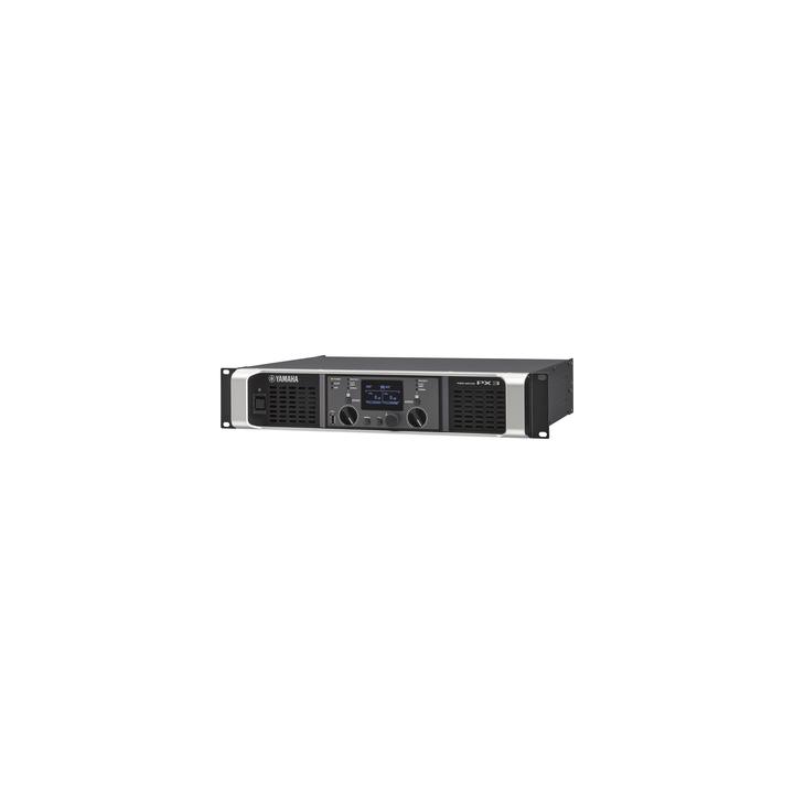 Amplificador de audio Clase D | 300 W x 2 a 8Ω | 500 W x 2 a 4Ω. | Baja Impedancia | Procesamiento Inteligente