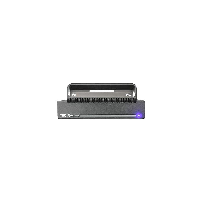 KIT Amplificador T50 y Streamer de Audio Modular MS.1 | PoE + USB-C | HDMI eARC + Óptica + RCA | Bluetooth LE Audio |