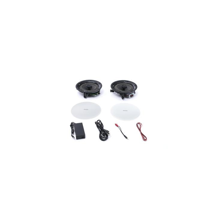 Kit de Bocinas de plafón 6.5in | Conexión Bluetooth | 2 x 20W | Frameless | Bocina Pasiva + Bocina Activa |