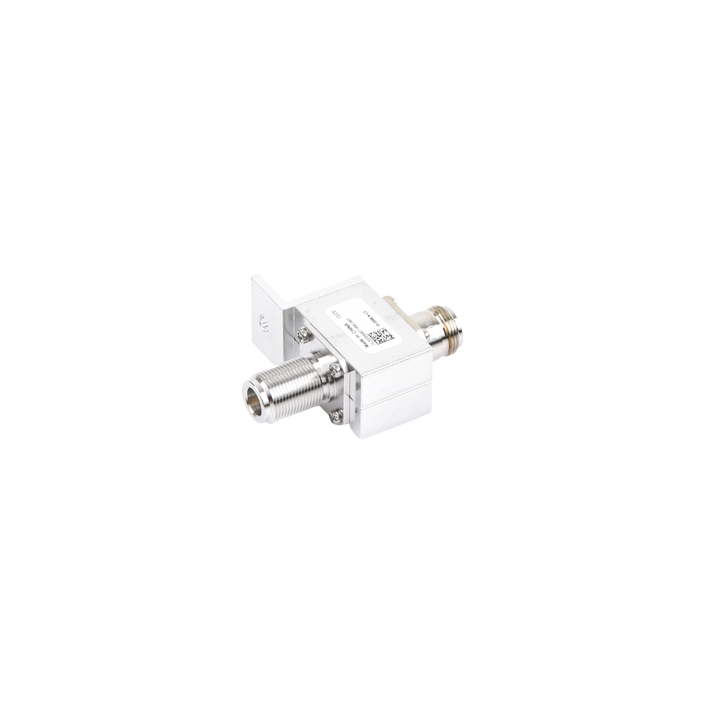 Protector Coaxial RF / 125-1000 MHz / 50 Ω / Conectores N Hembra / Bloqueo DC / 40 kA