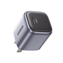 Cargador Mini de 20W | 1 USB-C de Carga Rápida | Tecnología GaN II | Carga Inteligente | Múltiple Protección  |