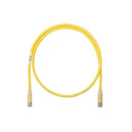 Cable de Parcheo UTP Categoría 6, con Plug Modular en Cada Extremo - 3 Metros (9.84 Pies) - Amarillo