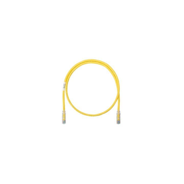 Cable de Parcheo UTP Categoría 6, con Plug Modular en Cada Extremo - 3 Metros (9.84 Pies) - Amarillo