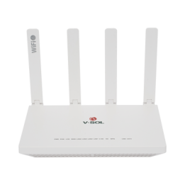 ONU GPON/EPON con Wi-Fi 6 AX1500 / 1 Puerto CATV / 4 Puertos Gigabit / Puerto PON SC/APC