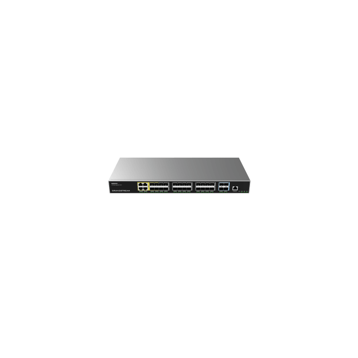 Switch de Agregación Capa 3 / 4 Puertos Gigabit Ethernet / 24 Puertos Gigabit SFP / 4 Puertos 10Gigabit SFP+ / QoS
