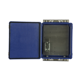 Gabinete de Seguridad para Wireless, NEMA 4X, IP66, de 356 x 305 x 152 mm, Color Azul