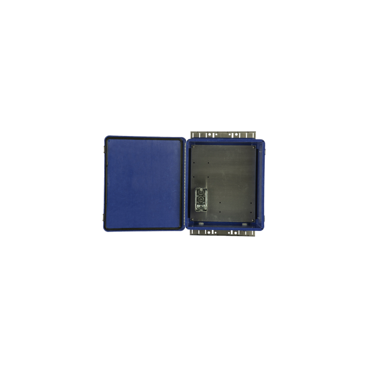 Gabinete de Seguridad para Wireless, NEMA 4X, IP66, de 356 x 305 x 152 mm, Color Azul