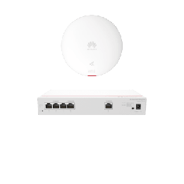 Kit DEMO de Router Multi-Servicio / 1 puerto 10/100/1000 Mbps(WAN) / 4 puertos 10/100/1000 Mbps(LAN) PoE / 50W + Punto