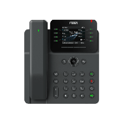 Teléfono IP / Handset Inalámbrico Bluetooth / 12 Líneas SIP / Pantalla IPS Táctil 2.8" HD / Conferencia 6 Vías /