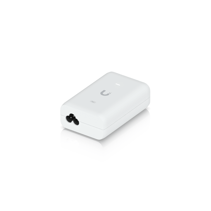 Adaptador PoE+ 2.5G / hasta 30 W / 48V 0.65A / (2) Puertos RJ45 MultiGigabit 2.5G / Salida PoE+ / LED Indicador / Ideal