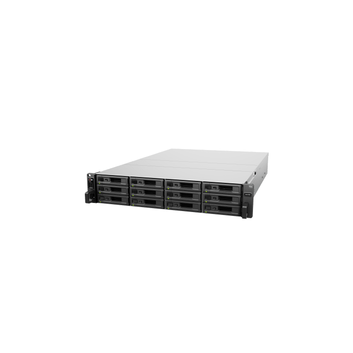 Unidad de Expansión Synology RX1225RP | 12 Bahías para Unidades 3.5" y 2.5" SATA HDD/SSD | Intercambio en Caliente |