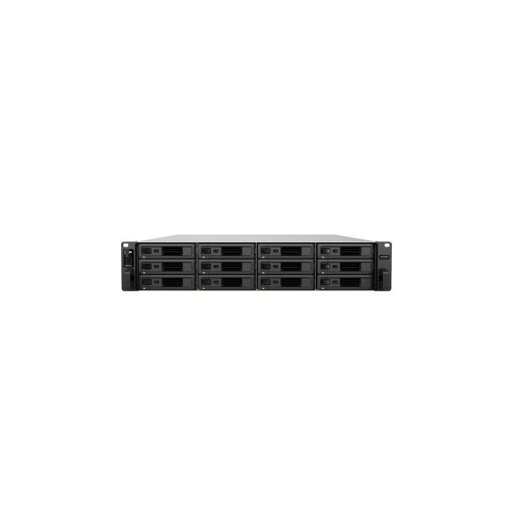 Unidad de Expansión Synology RX1225RP | 12 Bahías para Unidades 3.5" y 2.5" SATA HDD/SSD | Intercambio en Caliente |