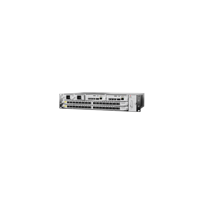 OLT Modular tipo Chasis GPON/XGS-PON Combo,1 Tarjeta de Servicio de 16 Puertos GPON, 2 Ranuras, 1 Fuente de