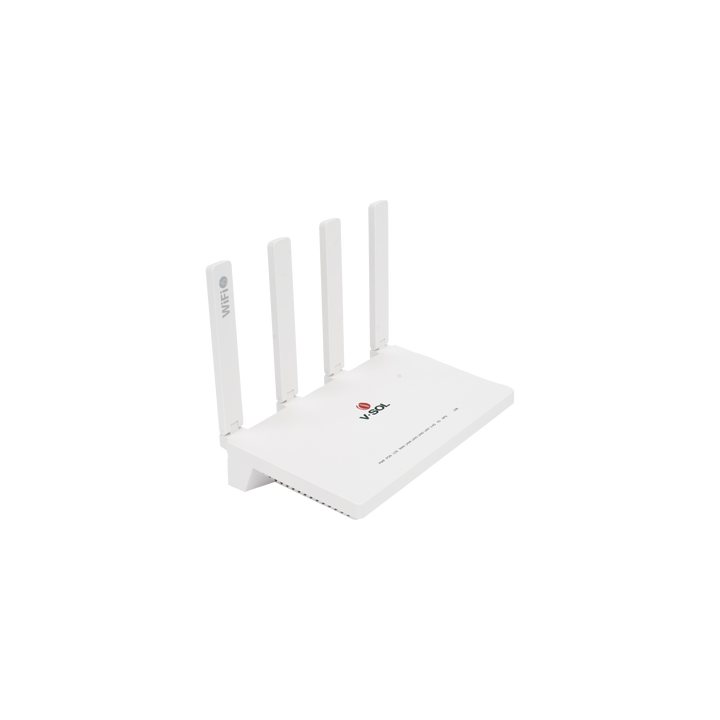 ONU GPON/EPON con Wi-Fi 6 AX1500 / 4 Puertos Gigabit / Puerto PON SC/UPC, Hasta 1500 Mbps