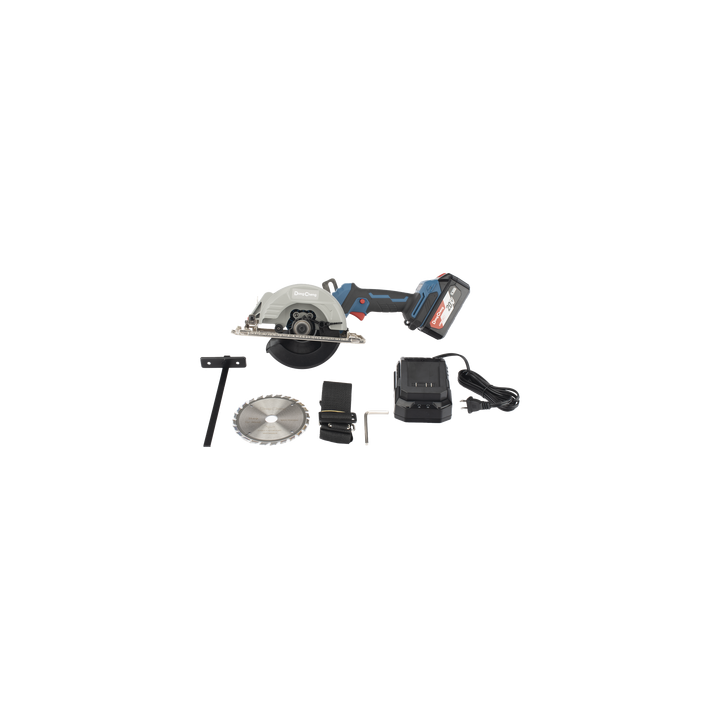 Sierra circular Inalmbrica sin escobillas de 20V, Incluye una Batería de 4.0Ah y Cargador.