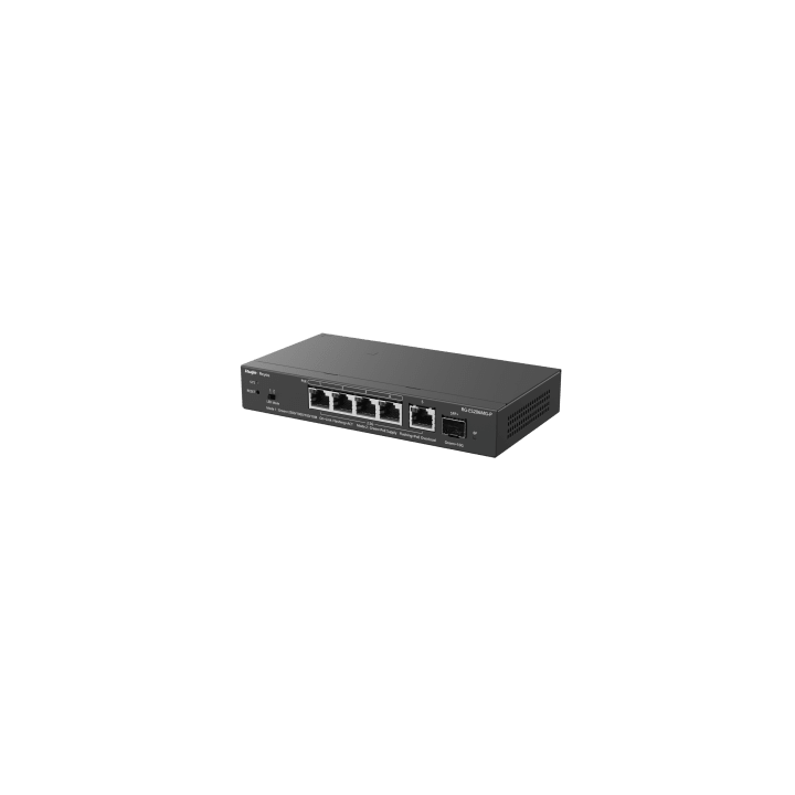 Switch Administrable Capa2 PoE+ con 5 puertos Multi-Gigabit 2.5Gb, hasta 70w PoE