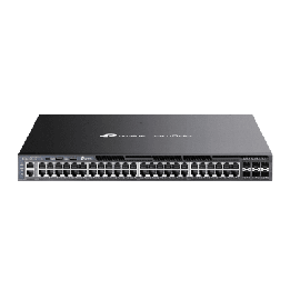 Switch Omada L3 SDN Administrable / 48 puertos Gigabit y 6 puertos SFP+ / Presupuesto PoE 1440 W / Funciones RIP, VRRP,