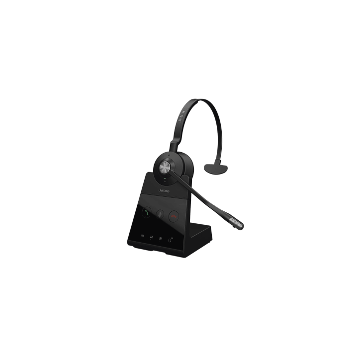 Engage 65 SE Mono con conexión DECT y USB, ideal para entornos con necesidad de seguridad o de mucha densidad