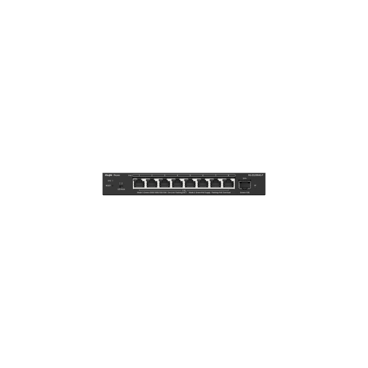Switch Administrable Capa 2 con PoE+ Multi-Gigabit, 8 puertos 2.5Gb y 1 SFP+ 10G, hasta 130w