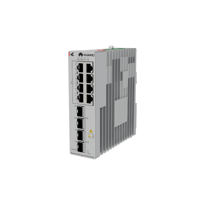 Switch Industrial eKit / 8 Puertos PoE+ Gigabit + 2 SFP + 2 SFP+ / Montaje en Riel DIN / Fuente Redundante 1+1 : 54 a