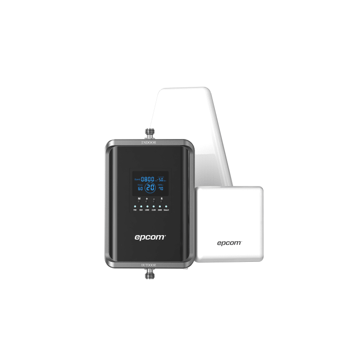 Kit Amplificador de Señal Celular 2G, 3G, 4G y 5G / Mejora llamadas convencionales y VoLTE / Amplifica señal de