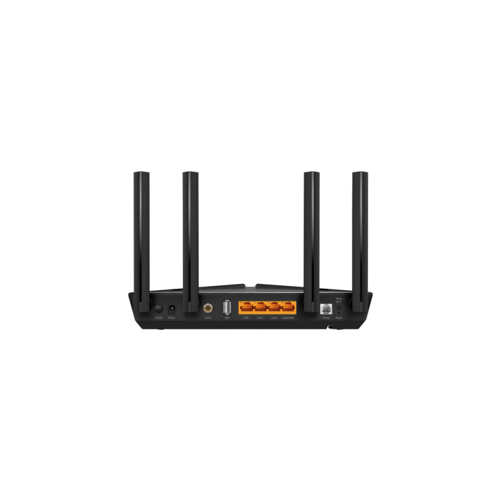 ONU/ONT - GPON Router WiFi 6 AX 1800 / 1 Puerto PON SC/APC / 1 Puerto WAN/LAN / 1 Puerto FXS (RJ11) / 3 Puertos LAN