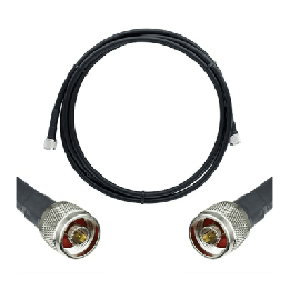 Jumper Coaxial con Cable Wilson-400 / Conector N Macho en los Extremos / 6.1 Metros (20.01 Pies) de Longitud.