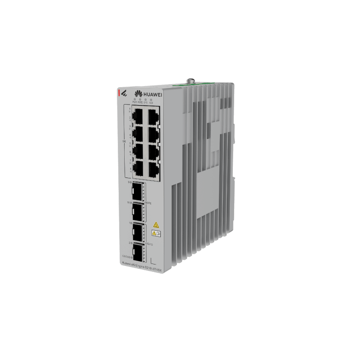 Switch Industrial eKit / 8 Puertos Gigabit + 2 SFP + 2 SFP+ / Montaje en Riel DIN / Fuente Redundante 1+1 : 9.6 a 50