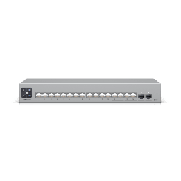 UniFi Switch Pro Max 16 con funciones Capa 3, 16 puertos EtherLight RGB / (4) puertos 2.5 GbE y (12) puertos GbE /(2)