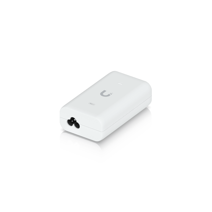 Adaptador PoE++ / 54V DC @ 1.12A / hasta 60W / Puertos 10 GbE / Protección de Sobretensiones