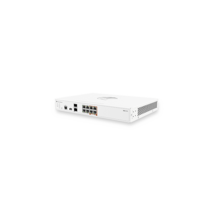 Network Service Edge NSE 4000 / 10 Gbps Firewall Throughput / 2.5 Gbps Advanced Security Throughput / 8 x 2.5 GbE RJ45