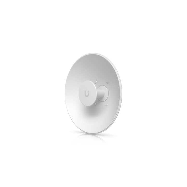 UISP Dish Mini – Antena Direccional Tipo Plato de 26 dBi de Ganancia, Banda de Frecuencia de 5150 a 6875 MHz