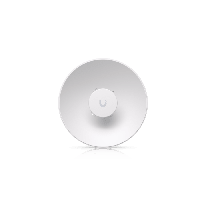 UISP Dish Mini – Antena Direccional Tipo Plato de 26 dBi de Ganancia, Banda de Frecuencia de 5150 a 6875 MHz