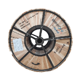 Carrete de 4 Km Fibra Óptica Aerea Figura 8 Armada Antirroedor G.652D, Monomodo de 12 Hilos, Exterior,  Span 120