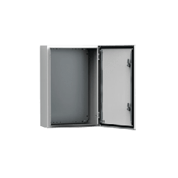 Gabinete de Uso Exterior MAS 600 x 400 x 240 mm NEMA 4/12/13; IP66; IK10 de Acero Dulce 1.5 mm con Platina de Montaje