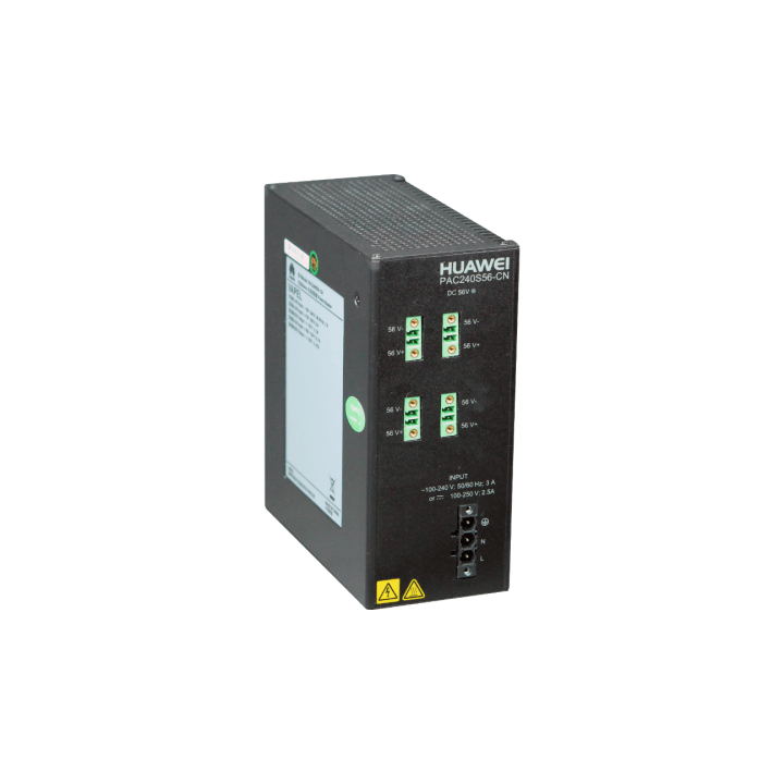 Fuente de alimentación para Riel DIN / Entrada 100-240 VCA / Salida 56 VCD / 240 W / Para Switch S210I-8P4SX