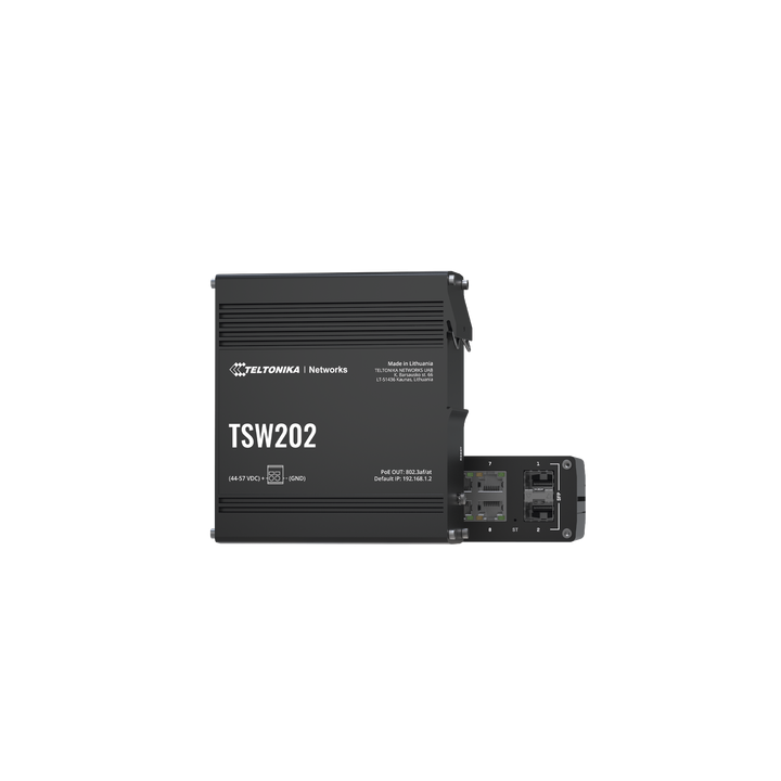 Switch Industrial Administrable L2, 8 puertos PoE 802.3af/at, Soporta Profinet