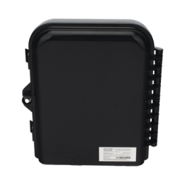 HUB Box Preconectorizada EASYCONN® de FiberHome para Exterior, IP68, Hasta 96 Empalmes, Incluye 2 Splitters 1*4