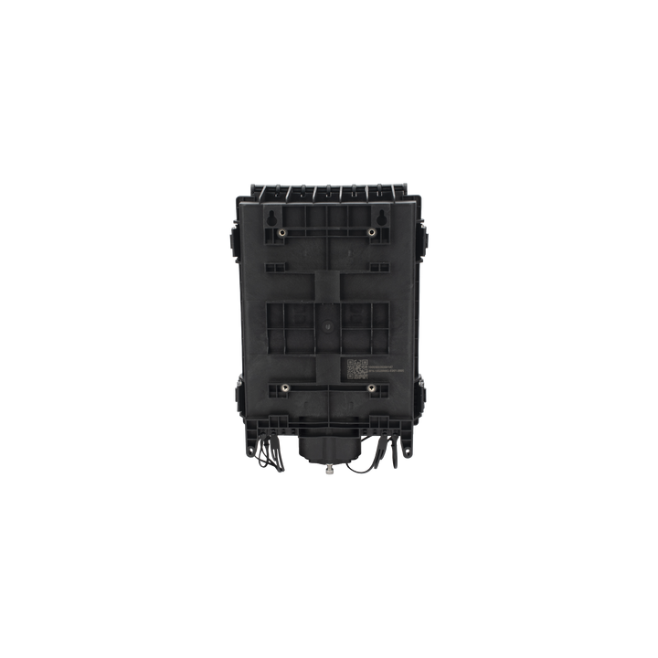 HUB Box Preconectorizada EASYCONN® de FiberHome para Exterior, IP68, Hasta 96 Empalmes, Incluye 2 Splitters 1*4