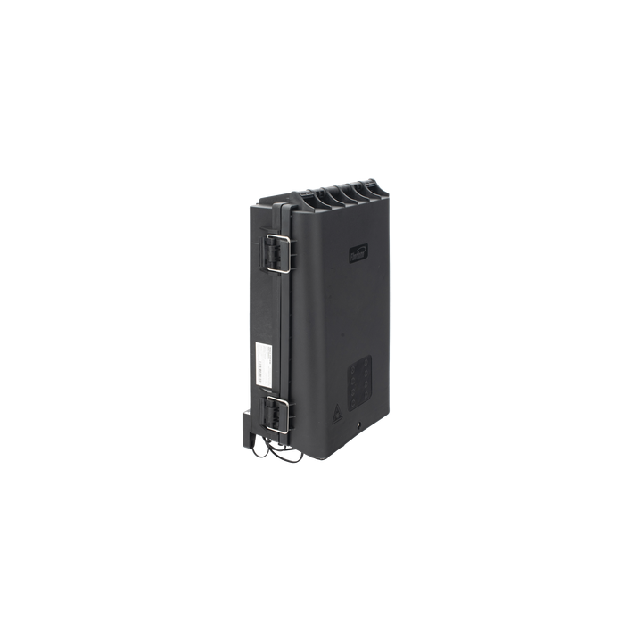 HUB Box Preconectorizada EASYCONN® de FiberHome para Exterior, IP68, Hasta 96 Empalmes, Incluye 2 Splitters 1*4