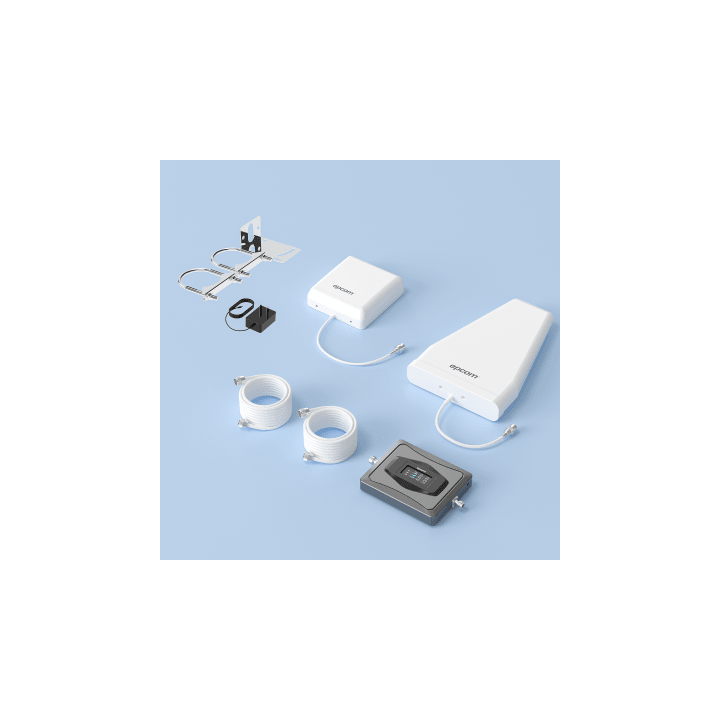 Kit Amplificador de Señal Celular 4G / Mejora las llamadas convencionales y VoLTE / Soporta los datos de las
