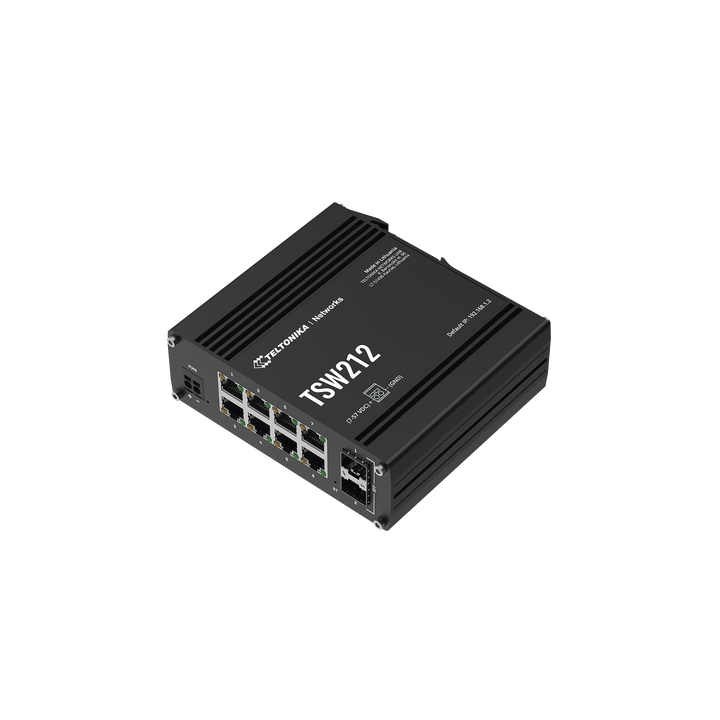Switch Industrial Administrable L2, 8 puertos GE + 2 SFP, Soporta Profinet