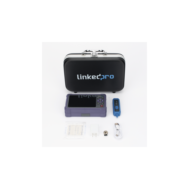 OTDR Touch para Pruebas en los Enlaces de Fibra Óptica Multimodo / Longitudes de onda  850nm y 1300nm / Función VFL