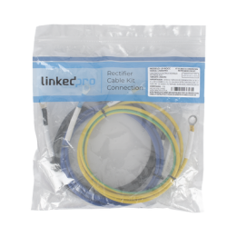 Kit de Cables de Conexión para Rectificador con OLT, 1.5 M (Compatible con rectificador LP-PSOLT-90A)