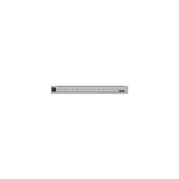 UniFi Switch Pro Max 24 – Switch Capa 3 con 24 Puertos (8 × 2.5 GbE y 16 × 1 GbE), 2 Puertos SFP+ 10G y Pantalla