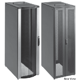 Gabinete para Servidores ProLine FloTek 42 UR Con Puertas Perforadas Alta Ventilación, Profundidad Extendida 1200 mm y