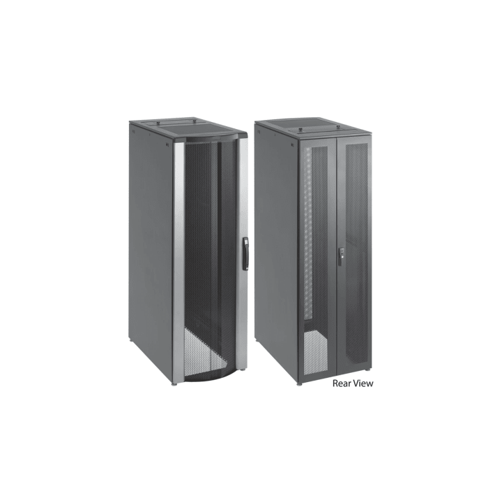 Gabinete para Servidores ProLine FloTek 42 UR Con Puertas Perforadas Alta Ventilación, Profundidad Extendida 1200 mm y