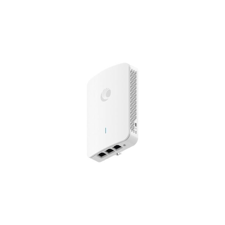 Punto de Acceso Empresarial Wi-Fi 6 / Con diseño para Pared / 3 Puertos Gigabit (1 con Salida PoE) / Doble banda en (