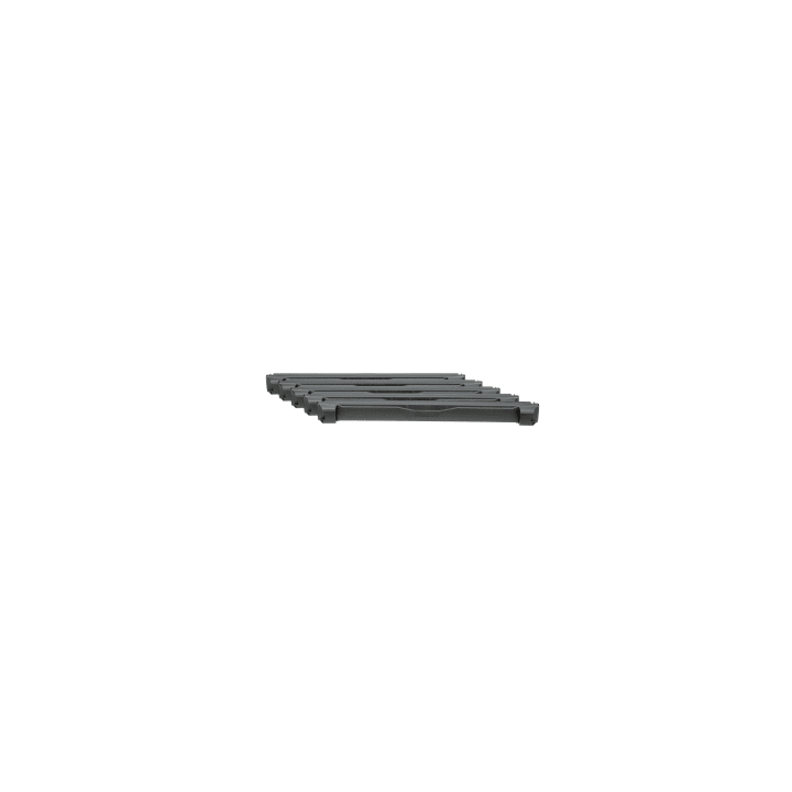 Tapa Ciega Estándar de 19in, Compatible con Racks con Rieles de Orificio Roscado, Instalación sin Herramienta, Plano,