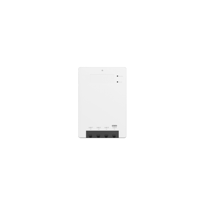 Punto de Acceso Mesh Wi-Fi 6 para interior en pared, hasta 320 usuarios ideal para Hotelería u Oficina.